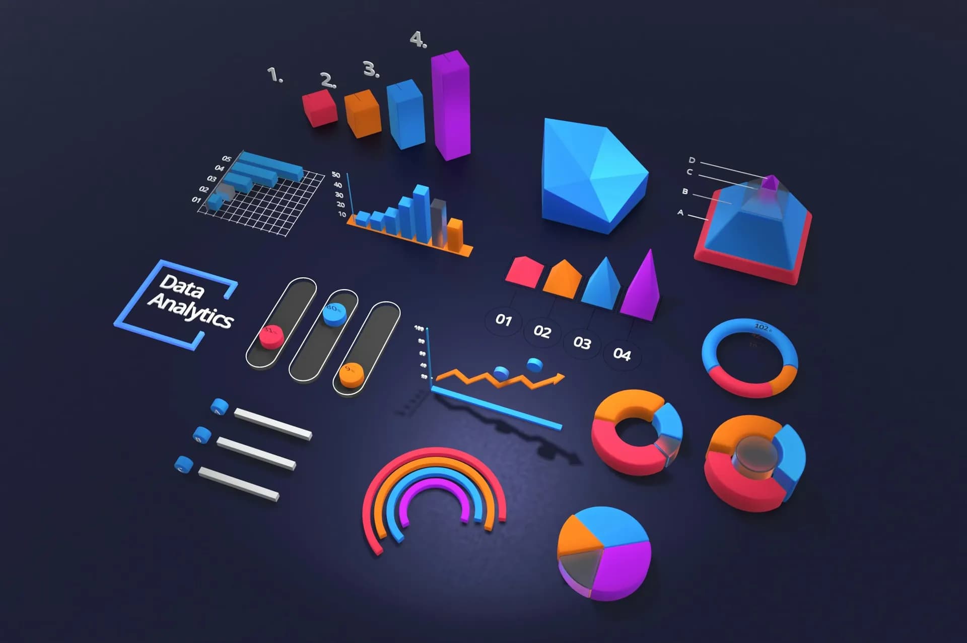 Tracking e automação - Dashboard de analytics com gráficos e métricas em tempo real